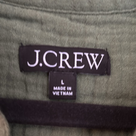 J. Crew Women's Green Top - Picture 3 of 3